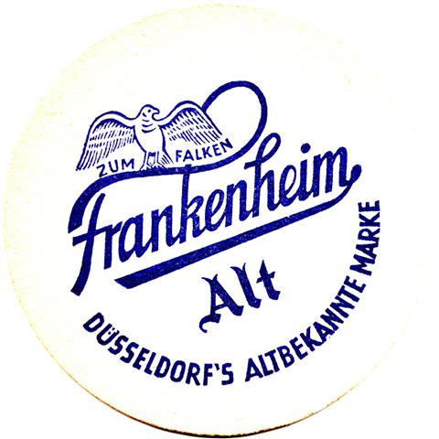 d�sseldorf d-nw franken altbekannte 1a (rund215-frankenheim alt-blau)